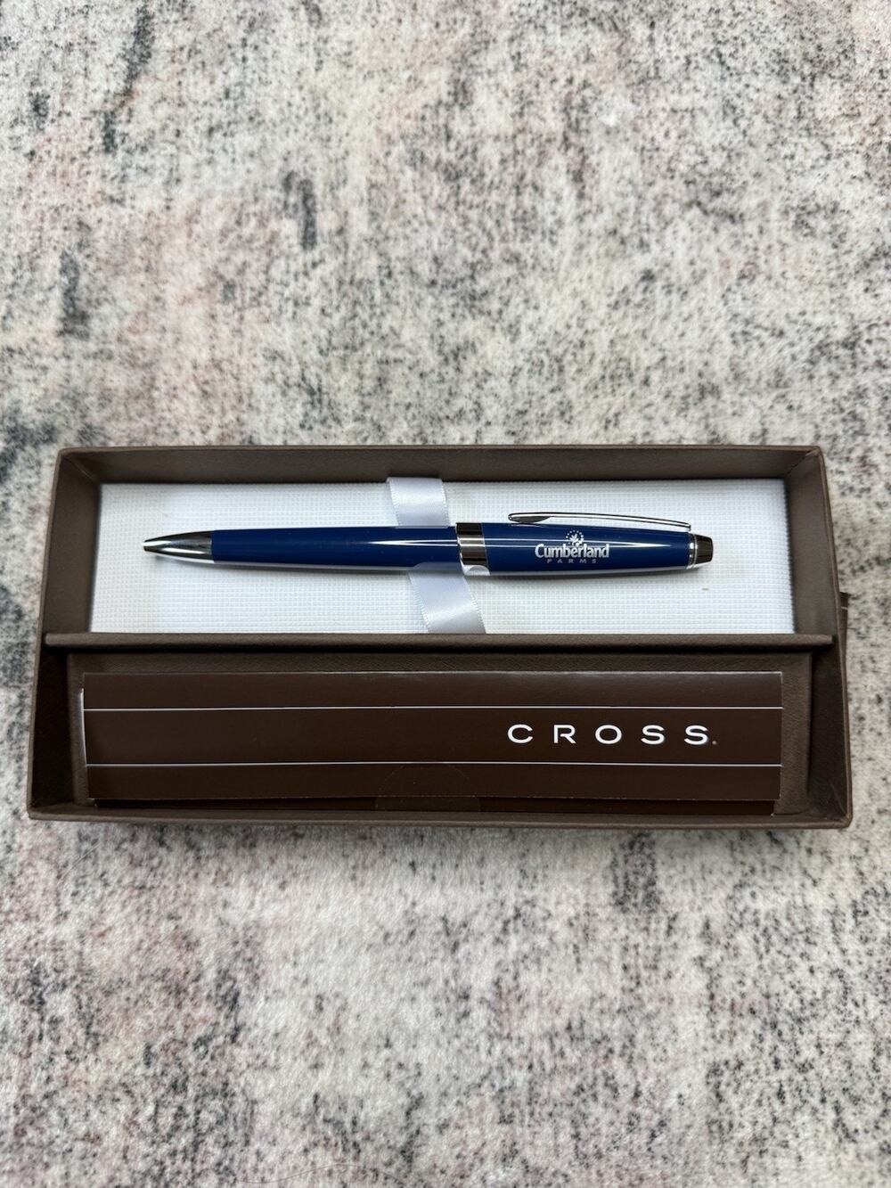 CROSS BAILEY BLUE RESIN BALL POINT PEN Cumberland